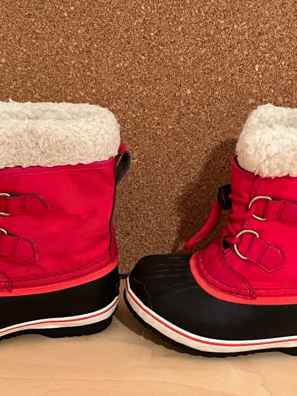 Sorel Yoot Pac Nylon, Pink, Toddler Size 11